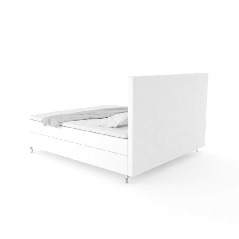 Notre lit boxspring ADRENA avec espace de rangement - designDISTRIKT