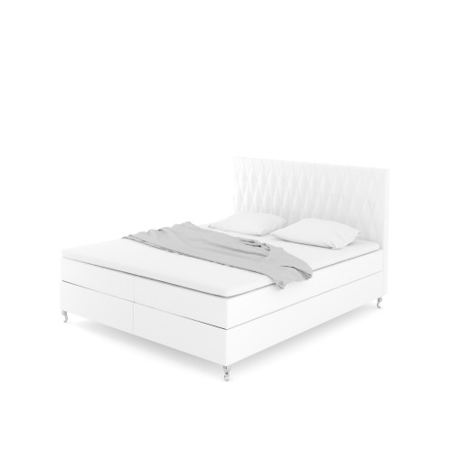 Notre lit boxspring ADRENA avec espace de rangement - designDISTRIKT