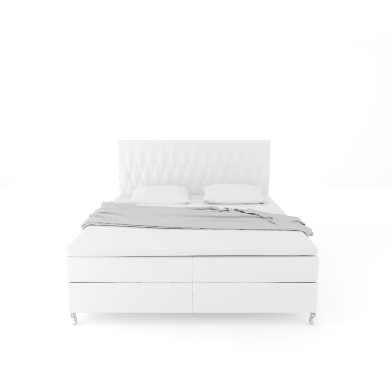 Notre lit boxspring ADRENA avec espace de rangement - designDISTRIKT