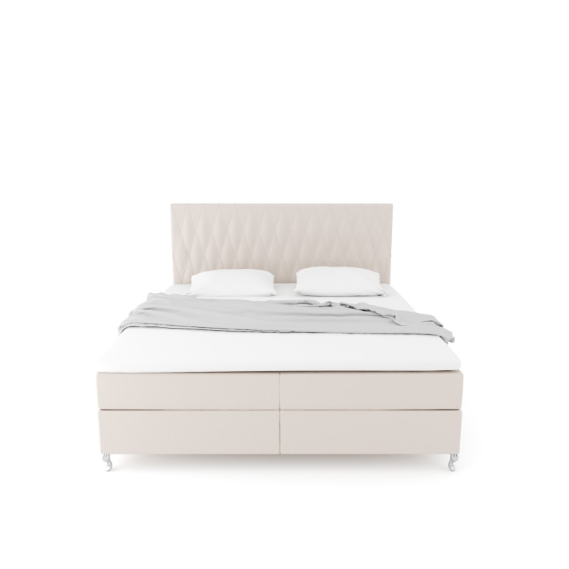 Notre lit boxspring ADRENA avec espace de rangement - designDISTRIKT