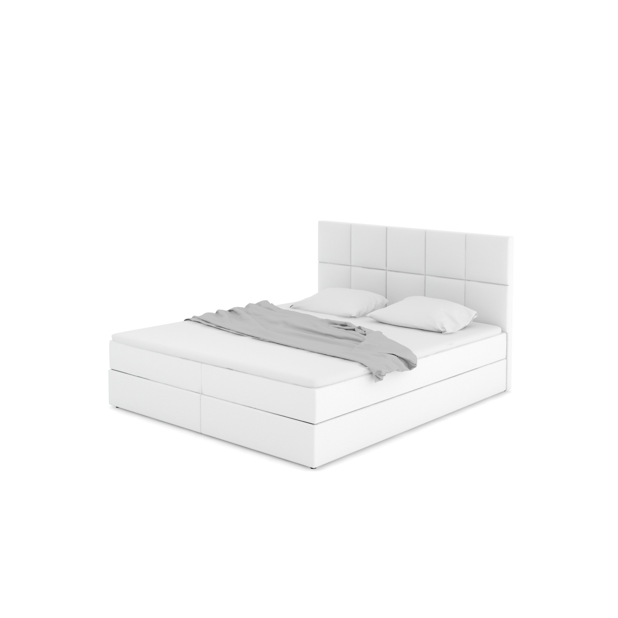 Notre lit boxspring BEATRIX avec espace de rangement - designDISTRIKT