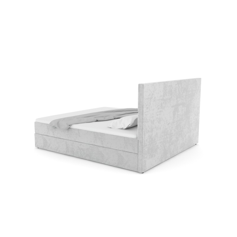 Notre lit boxspring BEATRIX avec espace de rangement - designDISTRIKT