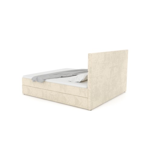 Notre lit boxspring BEATRIX avec espace de rangement - designDISTRIKT