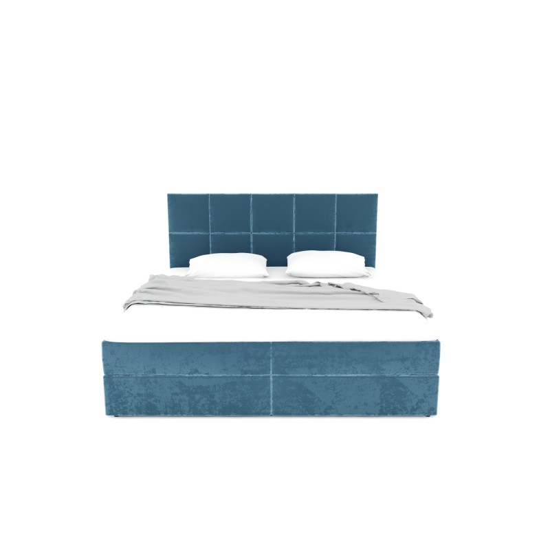 Notre lit boxspring BEATRIX avec espace de rangement - designDISTRIKT