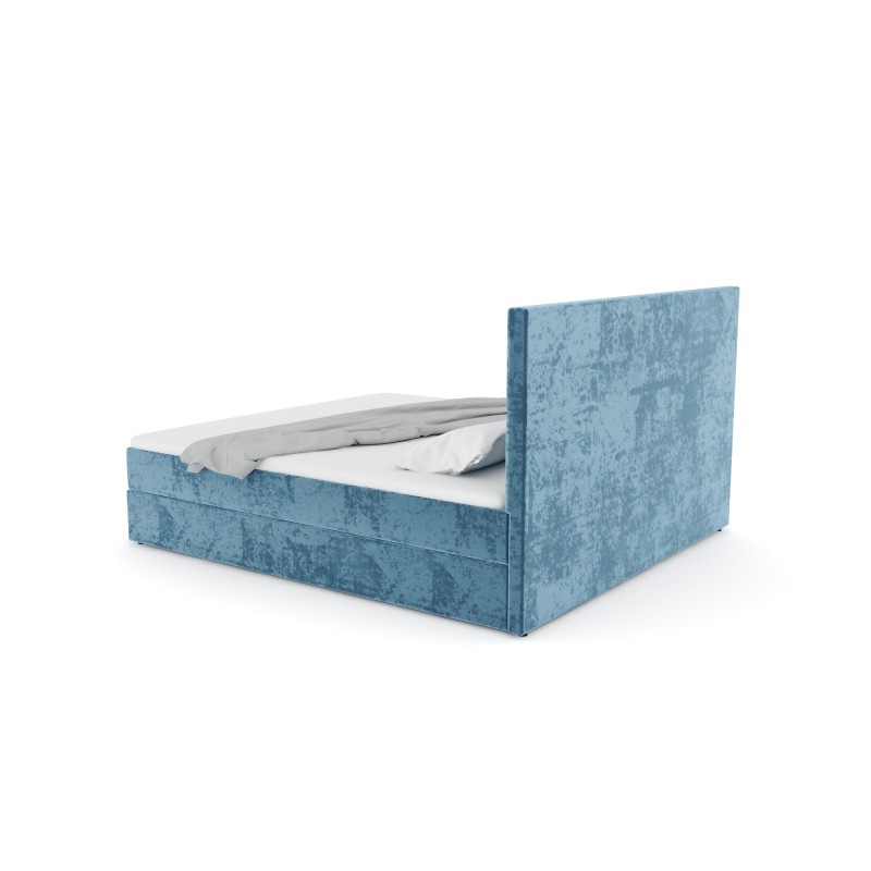 Notre lit boxspring BEATRIX avec espace de rangement - designDISTRIKT