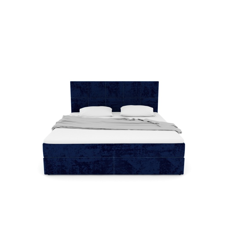 Notre lit boxspring BEATRIX avec espace de rangement - designDISTRIKT