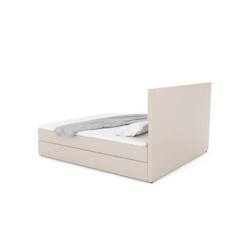 Notre lit boxspring GIA avec espace de rangement - designDISTRIKT