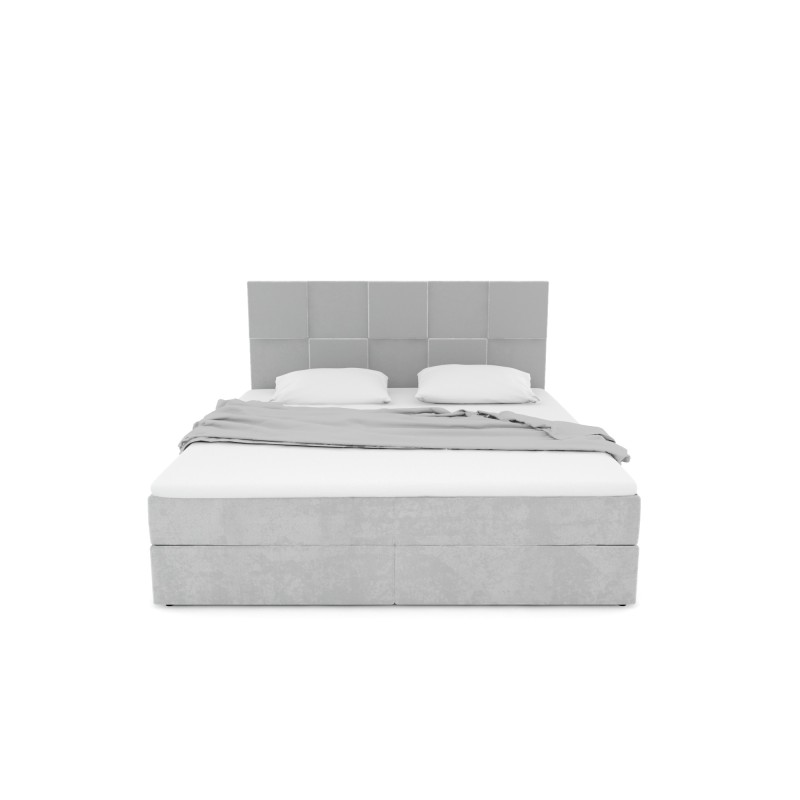 Notre lit boxspring GIA avec espace de rangement - designDISTRIKT