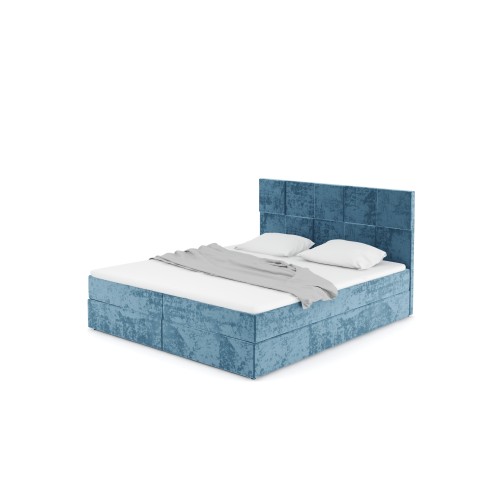 Notre lit boxspring GIA avec espace de rangement - designDISTRIKT