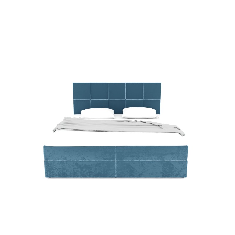 Notre lit boxspring GIA avec espace de rangement - designDISTRIKT