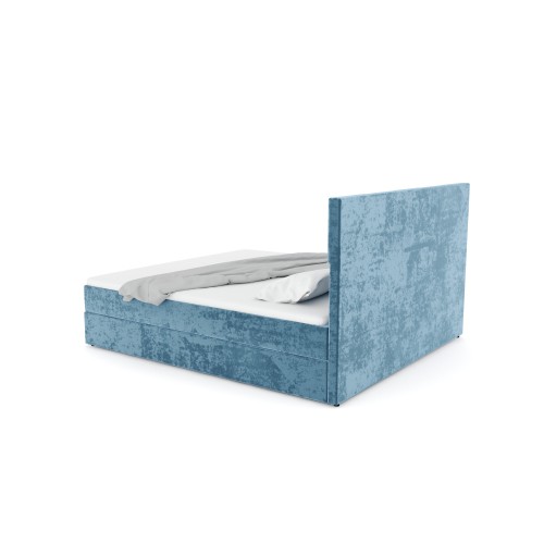 Notre lit boxspring GIA avec espace de rangement - designDISTRIKT