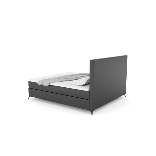 Notre lit boxspring DAHLIA avec espace de rangement - designDISTRIKT