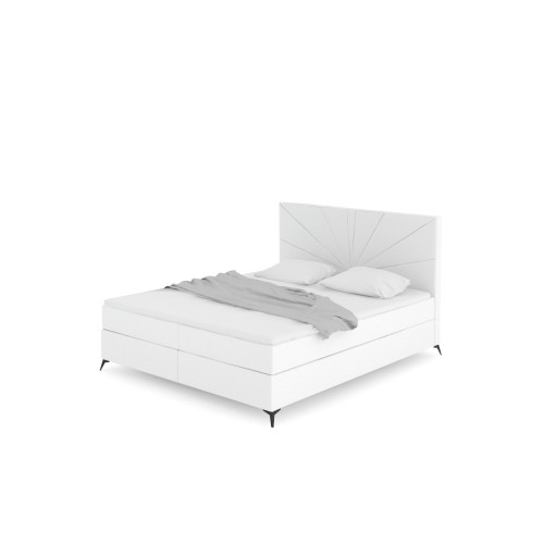 Notre lit boxspring DAHLIA avec espace de rangement - designDISTRIKT