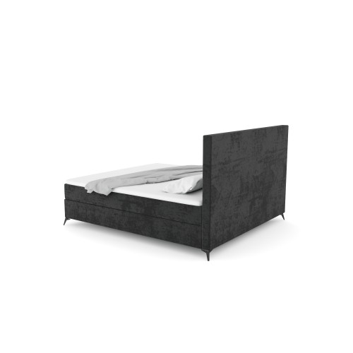 Notre lit boxspring DAHLIA avec espace de rangement - designDISTRIKT