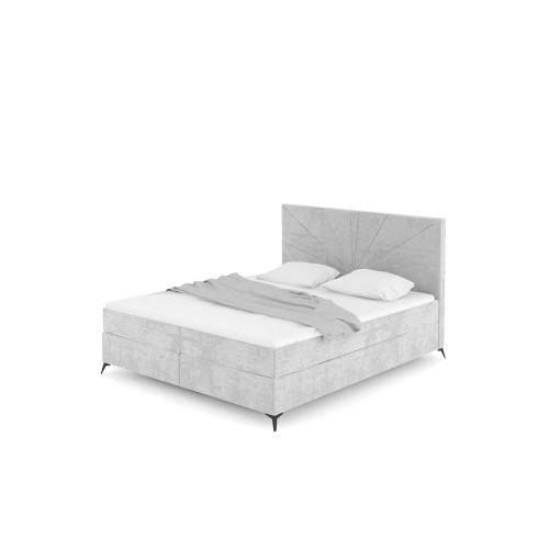 Notre lit boxspring DAHLIA avec espace de rangement - designDISTRIKT