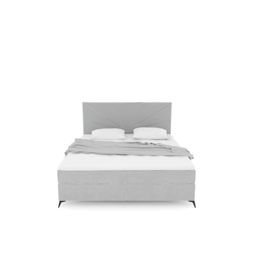 Notre lit boxspring DAHLIA avec espace de rangement - designDISTRIKT