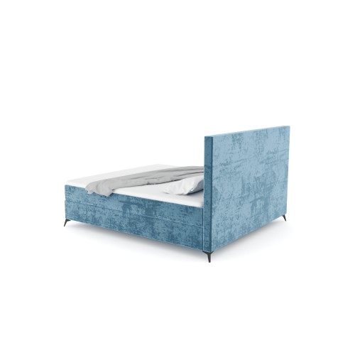 Notre lit boxspring DAHLIA avec espace de rangement - designDISTRIKT