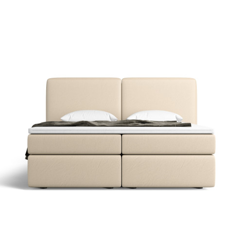 Notre lit boxspring BILBOA avec espace de rangement - designDISTRIKT