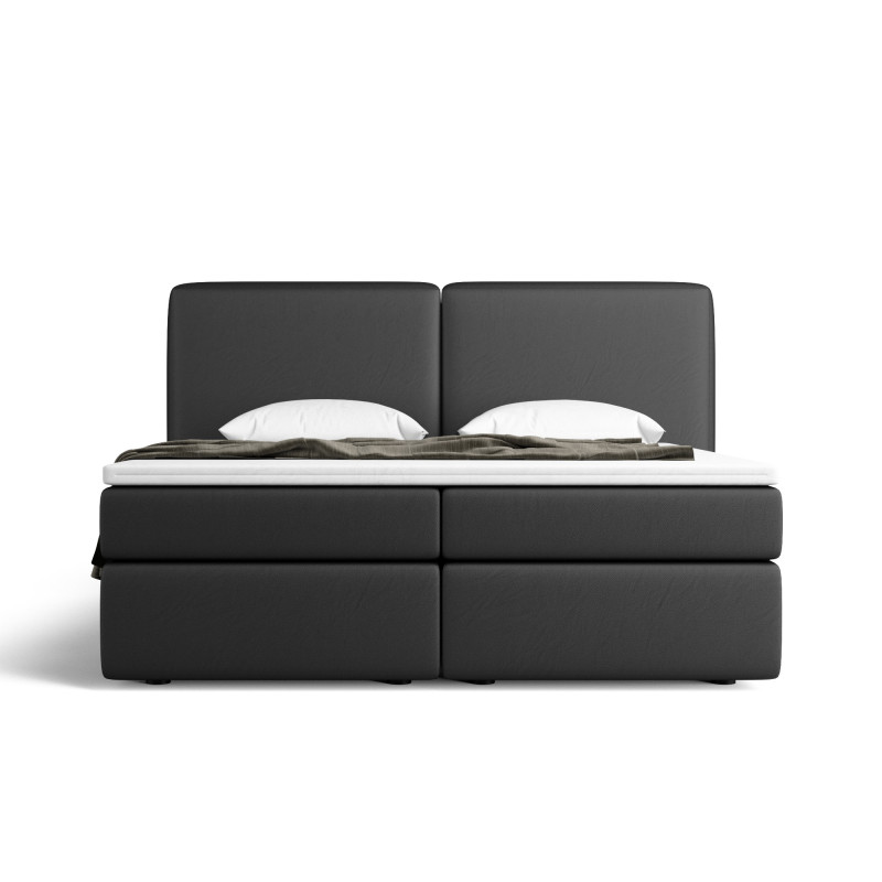 Notre lit boxspring BILBOA avec espace de rangement - designDISTRIKT