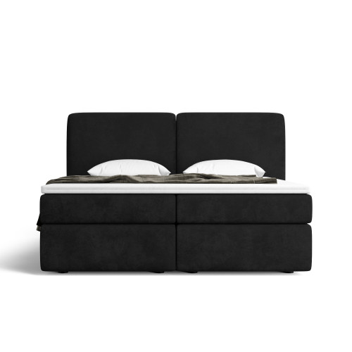 Notre lit boxspring BILBOA avec espace de rangement - designDISTRIKT