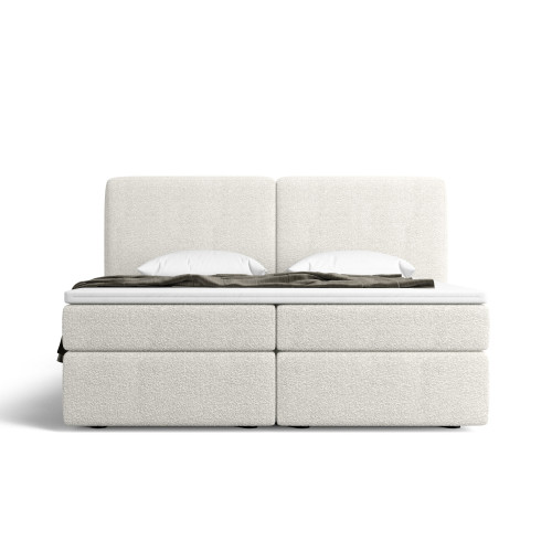 Notre lit boxspring BILBOA avec espace de rangement - designDISTRIKT