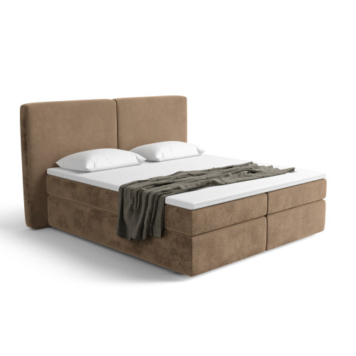 Notre lit boxspring BILBOA avec espace de rangement - designDISTRIKT