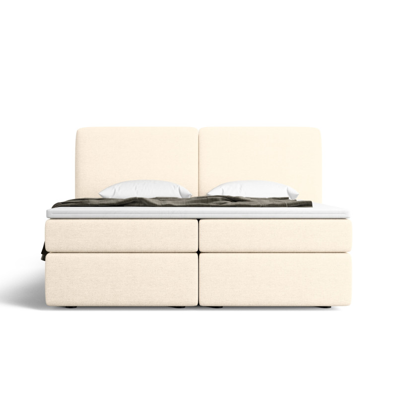 Notre lit boxspring BILBOA avec espace de rangement - designDISTRIKT