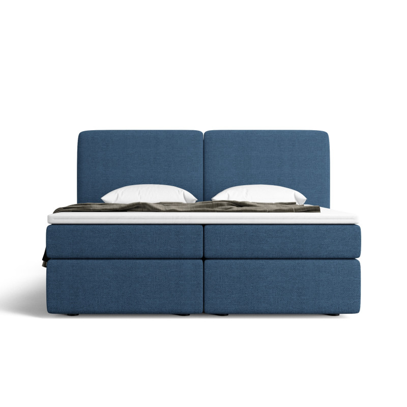 Notre lit boxspring BILBOA avec espace de rangement - designDISTRIKT