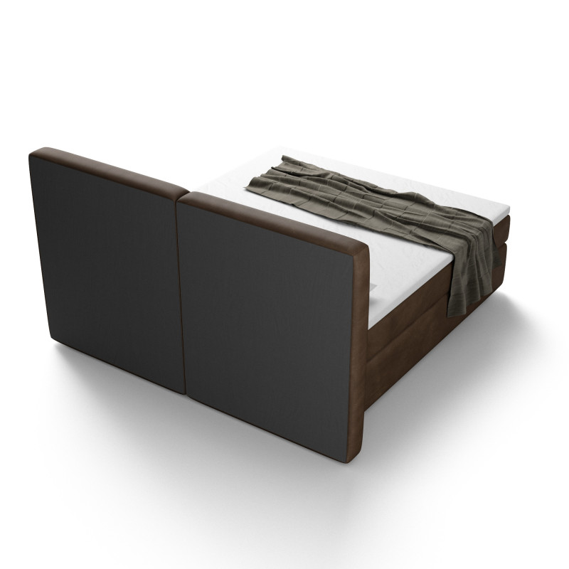 Notre lit boxspring BILBOA avec espace de rangement - designDISTRIKT