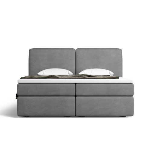 Notre lit boxspring BILBOA avec espace de rangement - designDISTRIKT