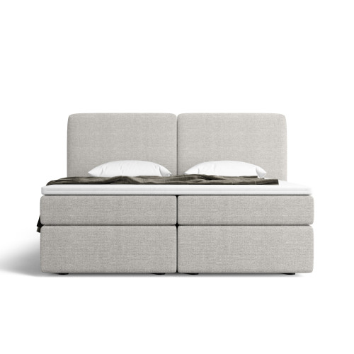 Notre lit boxspring BILBOA avec espace de rangement - designDISTRIKT