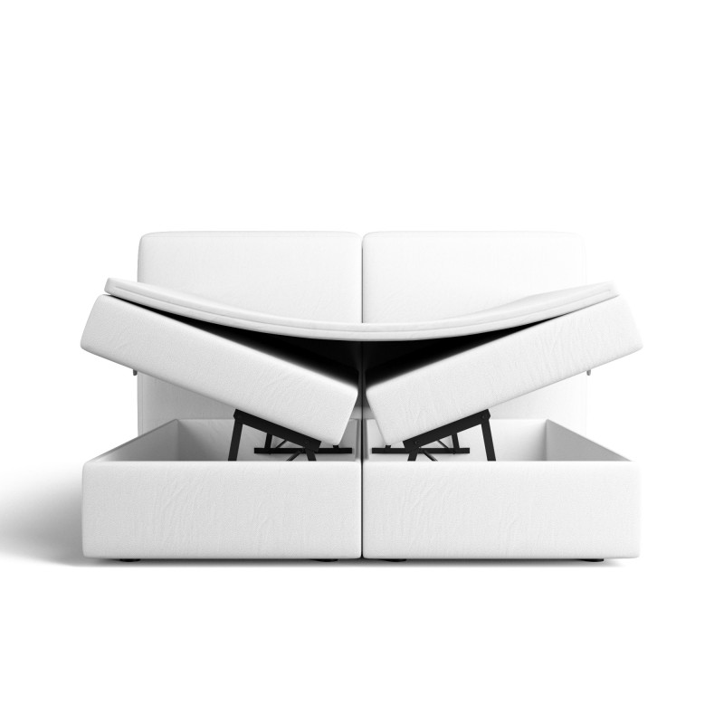 Notre lit boxspring BILBOA avec espace de rangement - designDISTRIKT