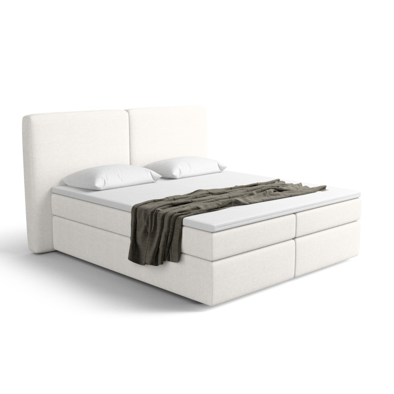 Notre lit boxspring BILBOA avec espace de rangement - designDISTRIKT