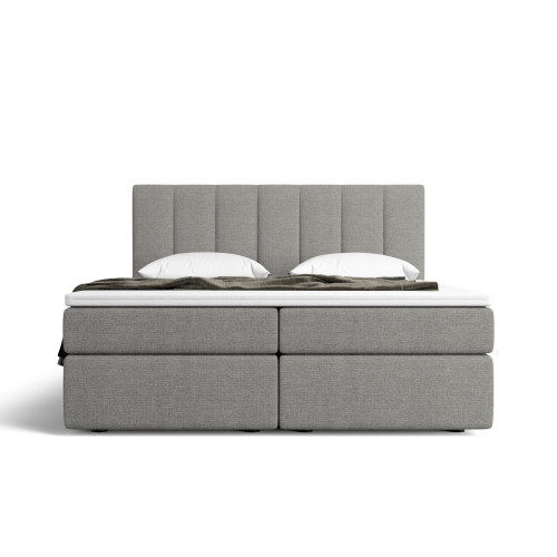 Notre lit boxspring AVALON avec espace de rangement - designDISTRIKT