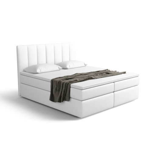 Notre lit boxspring AVALON avec espace de rangement - designDISTRIKT