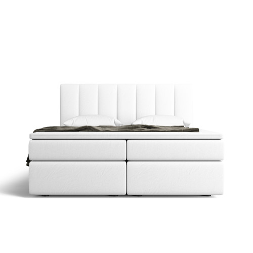 Notre lit boxspring AVALON avec espace de rangement - designDISTRIKT