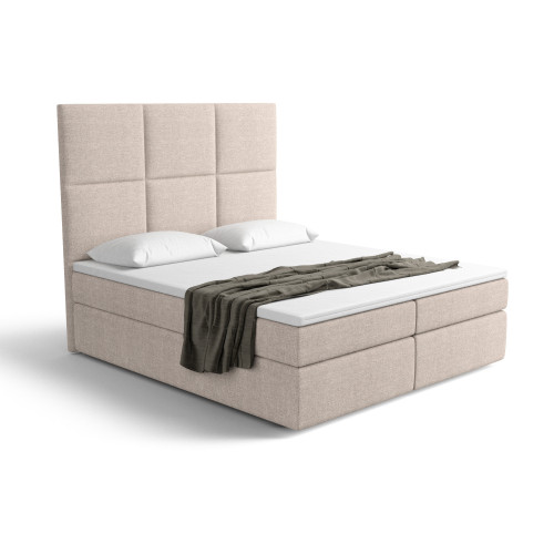 Lit boxspring PALAZZO avec espace de rangement - designDISTRIKT