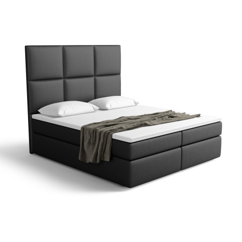 Lit boxspring PALAZZO avec espace de rangement - designDISTRIKT