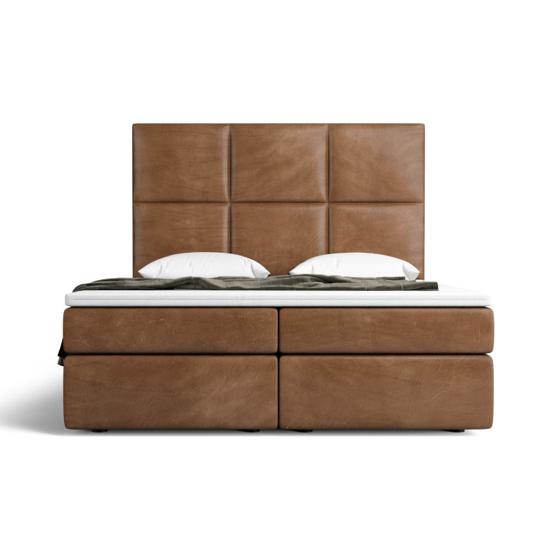 Lit boxspring PALAZZO avec espace de rangement - designDISTRIKT