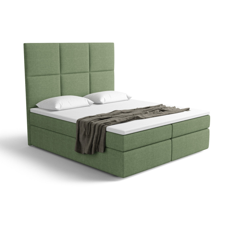 Lit boxspring PALAZZO avec espace de rangement - designDISTRIKT