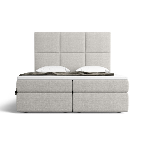 Lit boxspring PALAZZO avec espace de rangement - designDISTRIKT