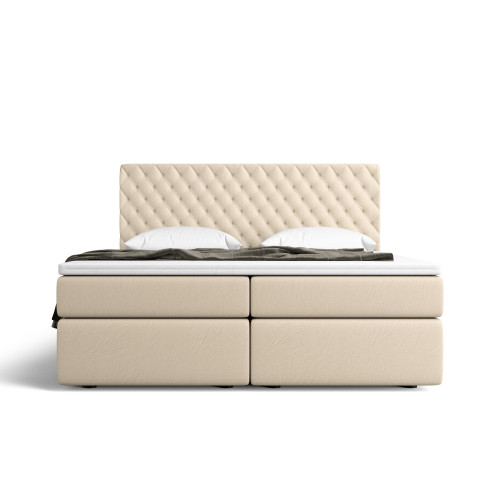 Lit boxspring MISTURA avec espace de rangement - designDISTRIKT