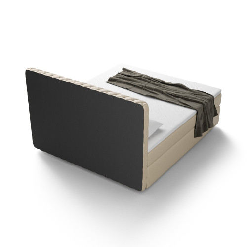 Lit boxspring MISTURA avec espace de rangement - designDISTRIKT