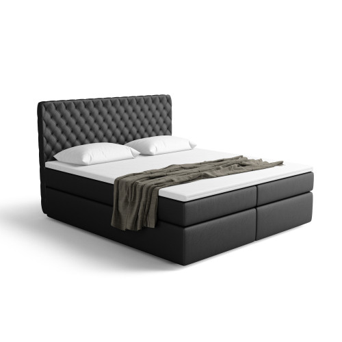 Lit boxspring MISTURA avec espace de rangement - designDISTRIKT