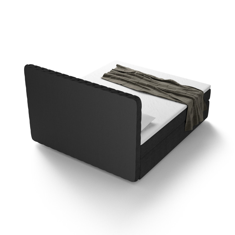 Lit boxspring MISTURA avec espace de rangement - designDISTRIKT