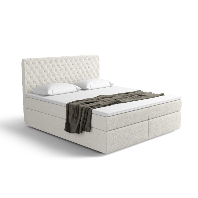 Lit boxspring MISTURA avec espace de rangement - designDISTRIKT