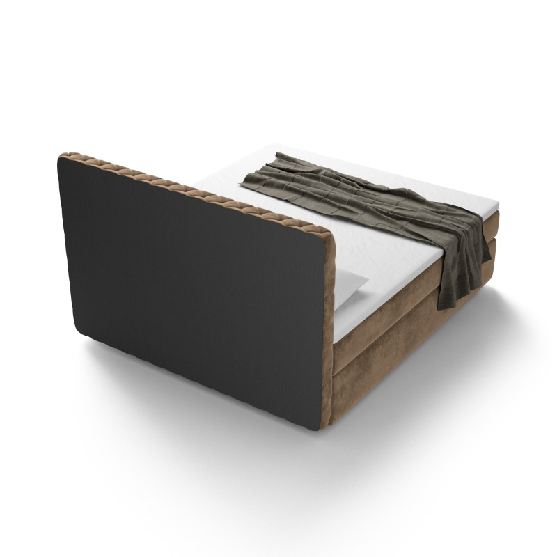 Lit boxspring MISTURA avec espace de rangement - designDISTRIKT