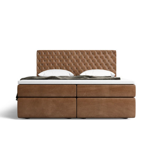 Lit boxspring MISTURA avec espace de rangement - designDISTRIKT