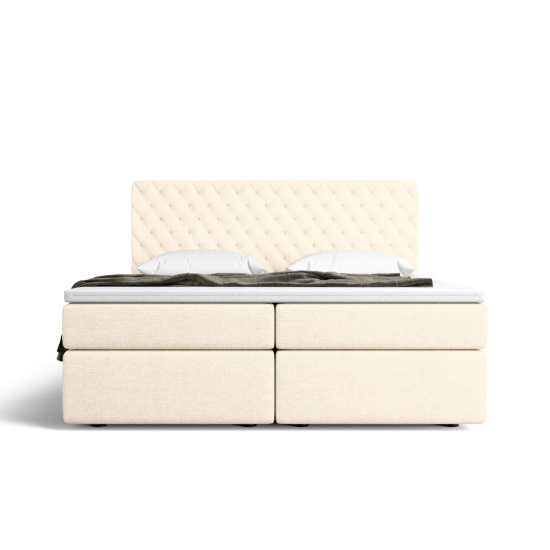 Lit boxspring MISTURA avec espace de rangement - designDISTRIKT