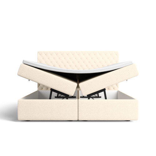 Lit boxspring MISTURA avec espace de rangement - designDISTRIKT